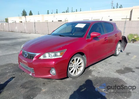 2013 Lexus Ct 200H из США, поврежденный, VIN JTHKD5BH8D2162240